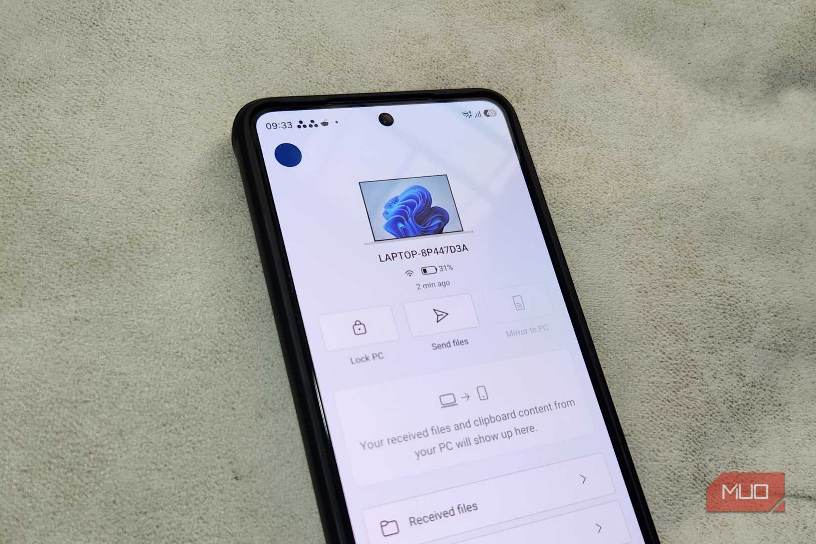 Phone Link app on Android phone