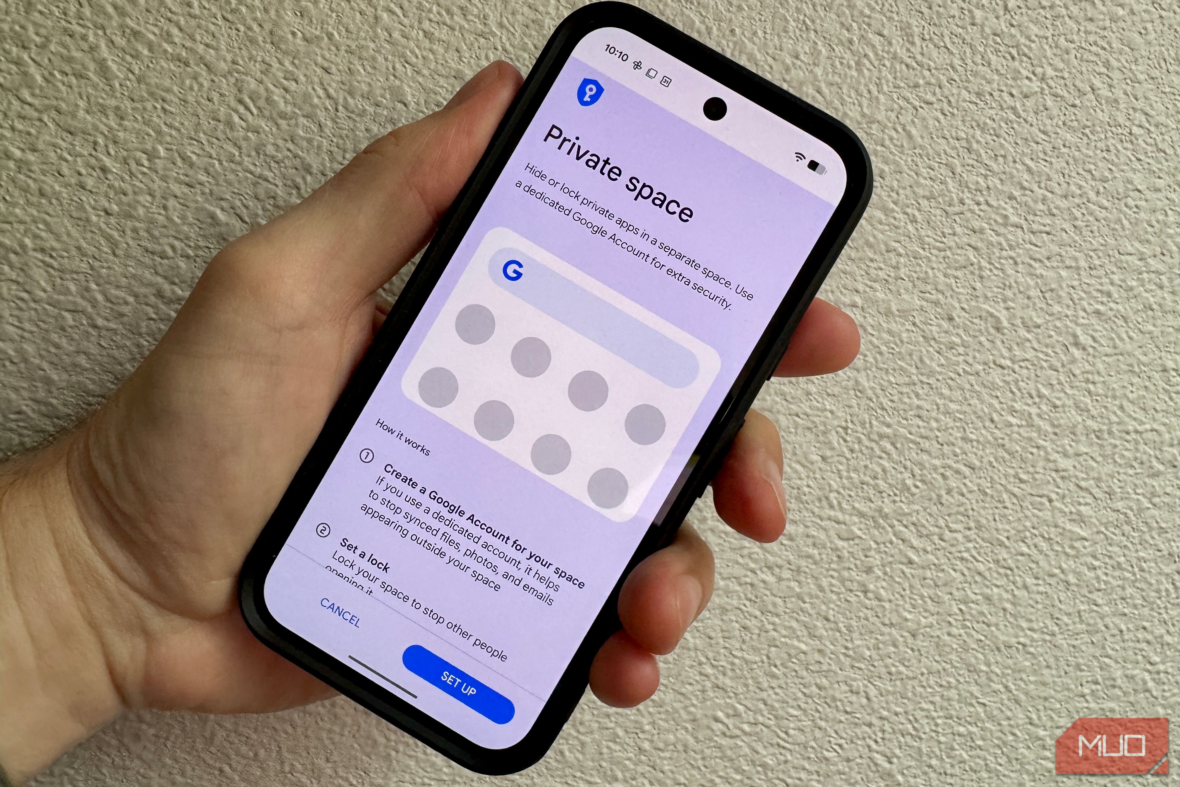 Android has a hidden private space for apps, and it ships turned off