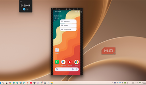 QuickLook preview Android phone home screen