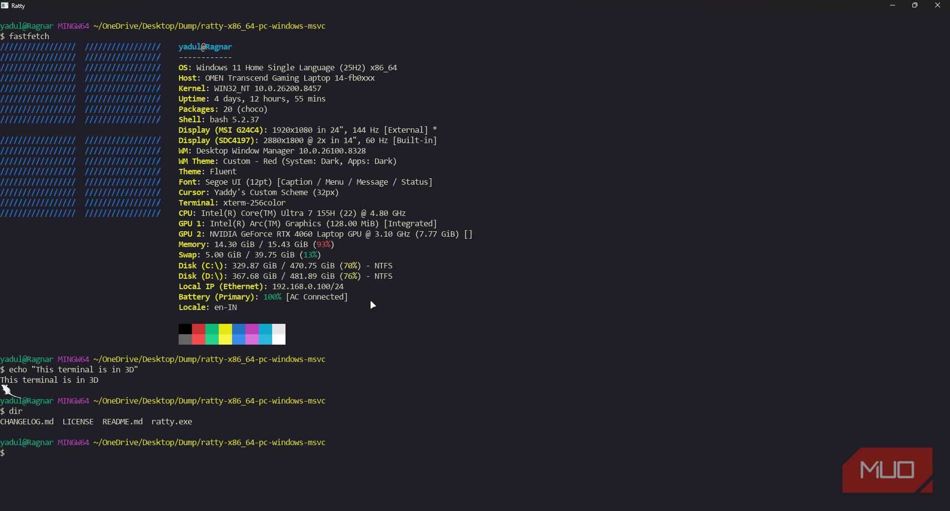 Terminal Renderer Your terminal can render in 3D now, and Rust made it surprisingly usable