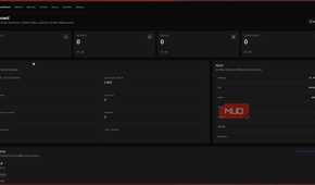 Rclone web dashboard.