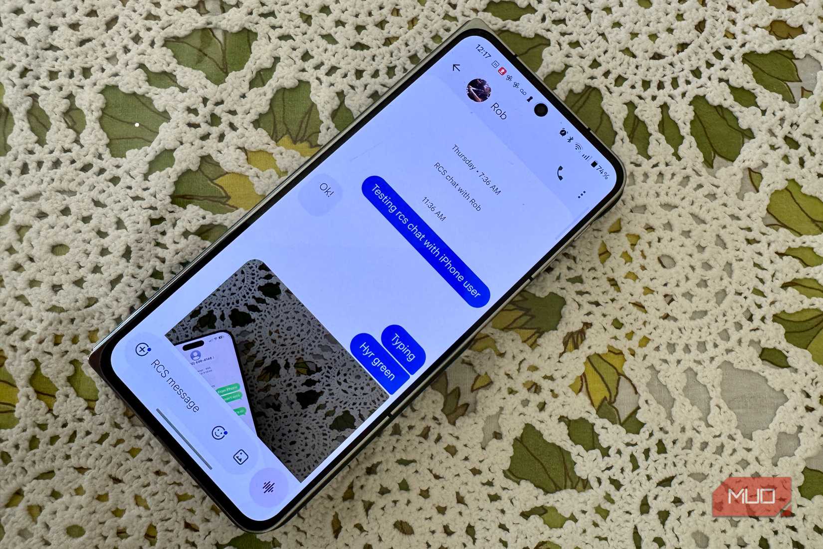 RCS messages with Android from and to iPhone
