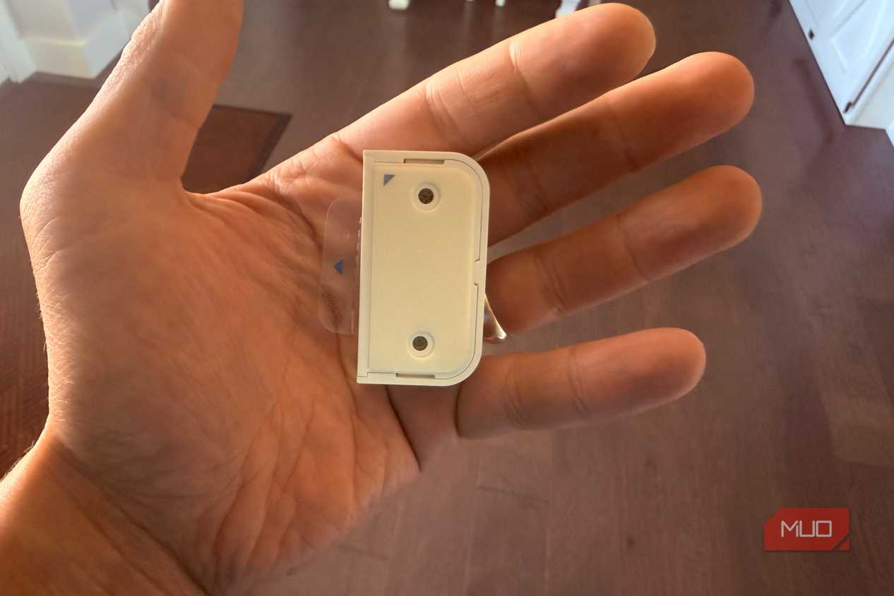 Ring contact sensor back adhesive