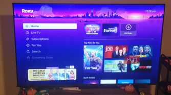 Roku 4k menu