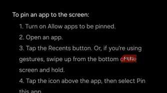 Samsung App Pinning settings with the “Lock phone after unpinning” option turned off