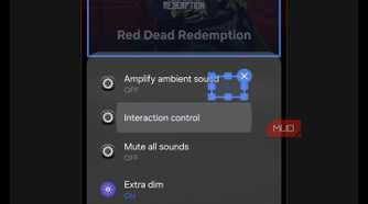 Samsung Interaction Control with the Block whole screen option