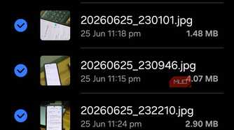 Samsung My Files recycle bin 77 selected dark mode