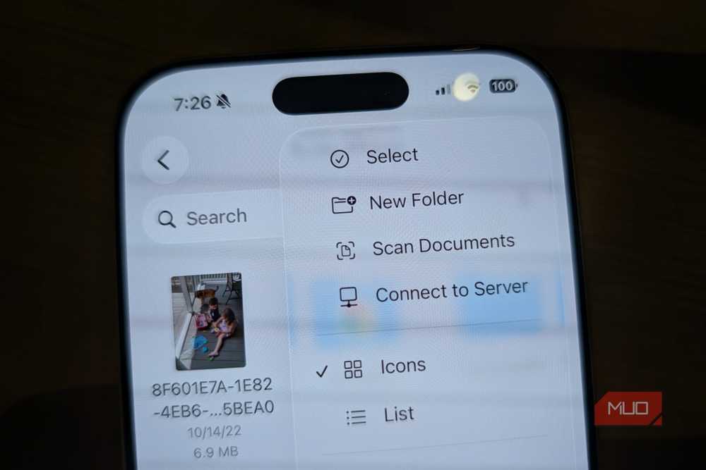 The Notes app's document scanner creates searchable PDFs