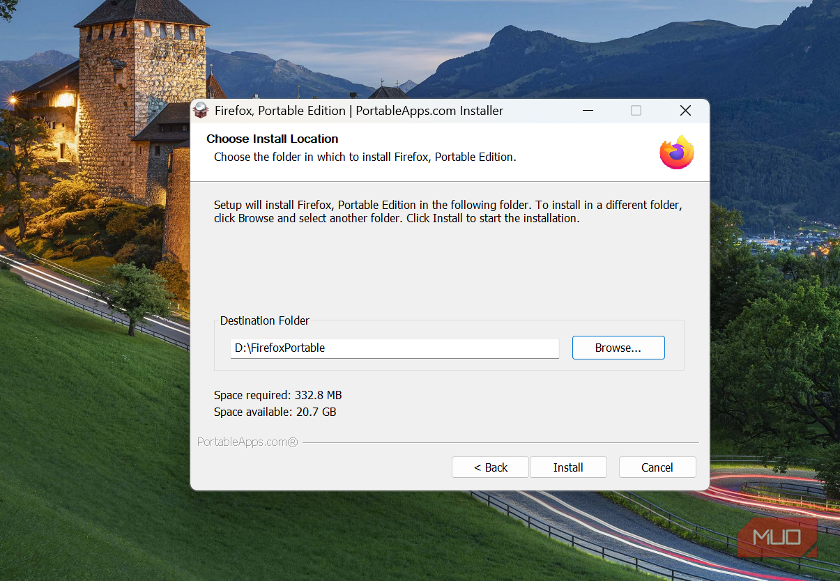 I carry my browser on a flash drive and all my extensions come with me