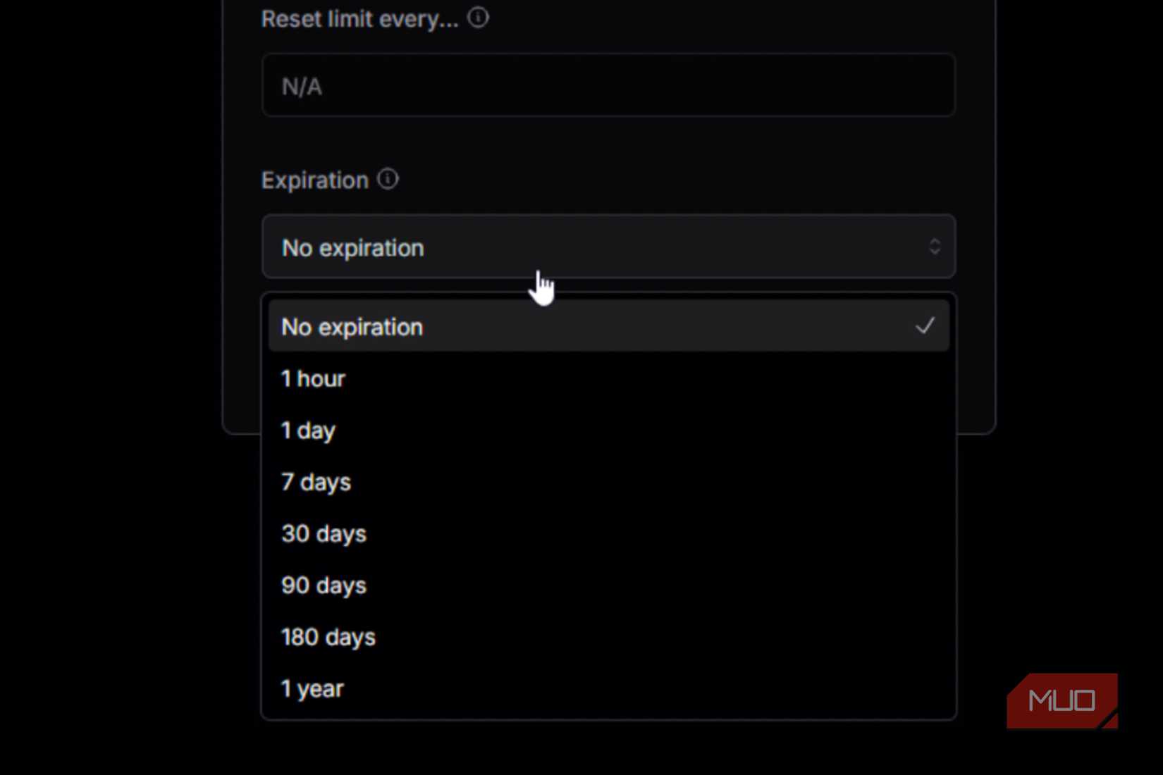 Showing expiration dates in OpenRouter.