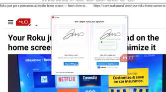 Signature working in PDF Gear