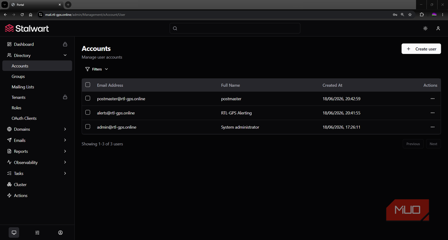Stalwart creating mailbox users