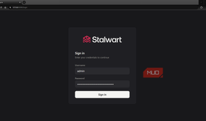 Stalwart mail server bootstrap first login