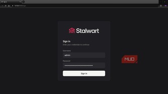 Stalwart mail server bootstrap first login