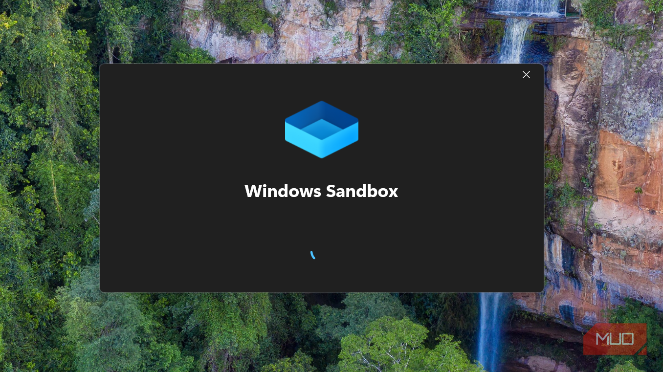 Starting Sandbox on WIndows