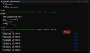 Starting Uptime Kuma for Lightwhale