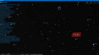 Stellarium App showing a Starlink satellite with information