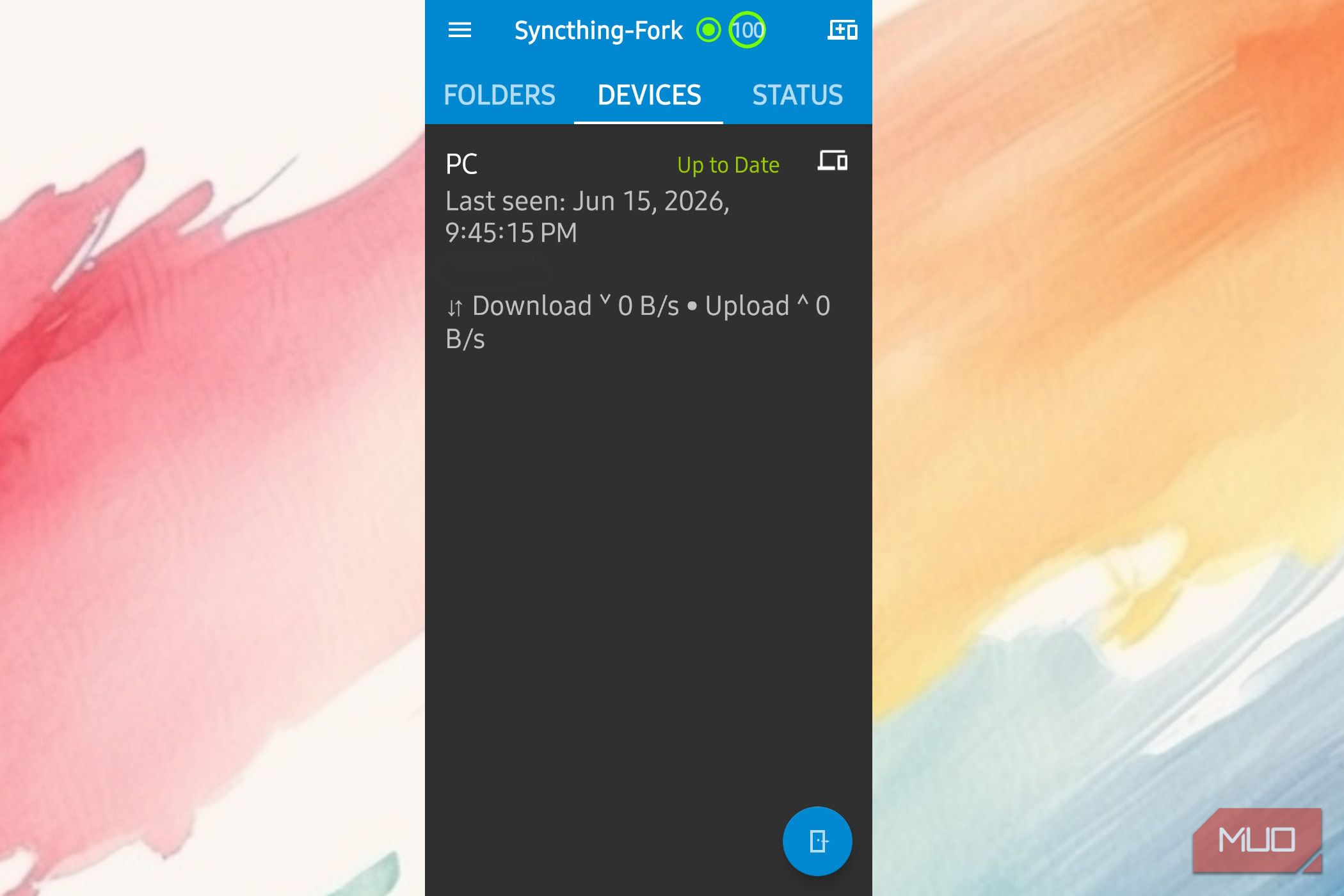 My files sync between every device with no cloud, no account, and no fee