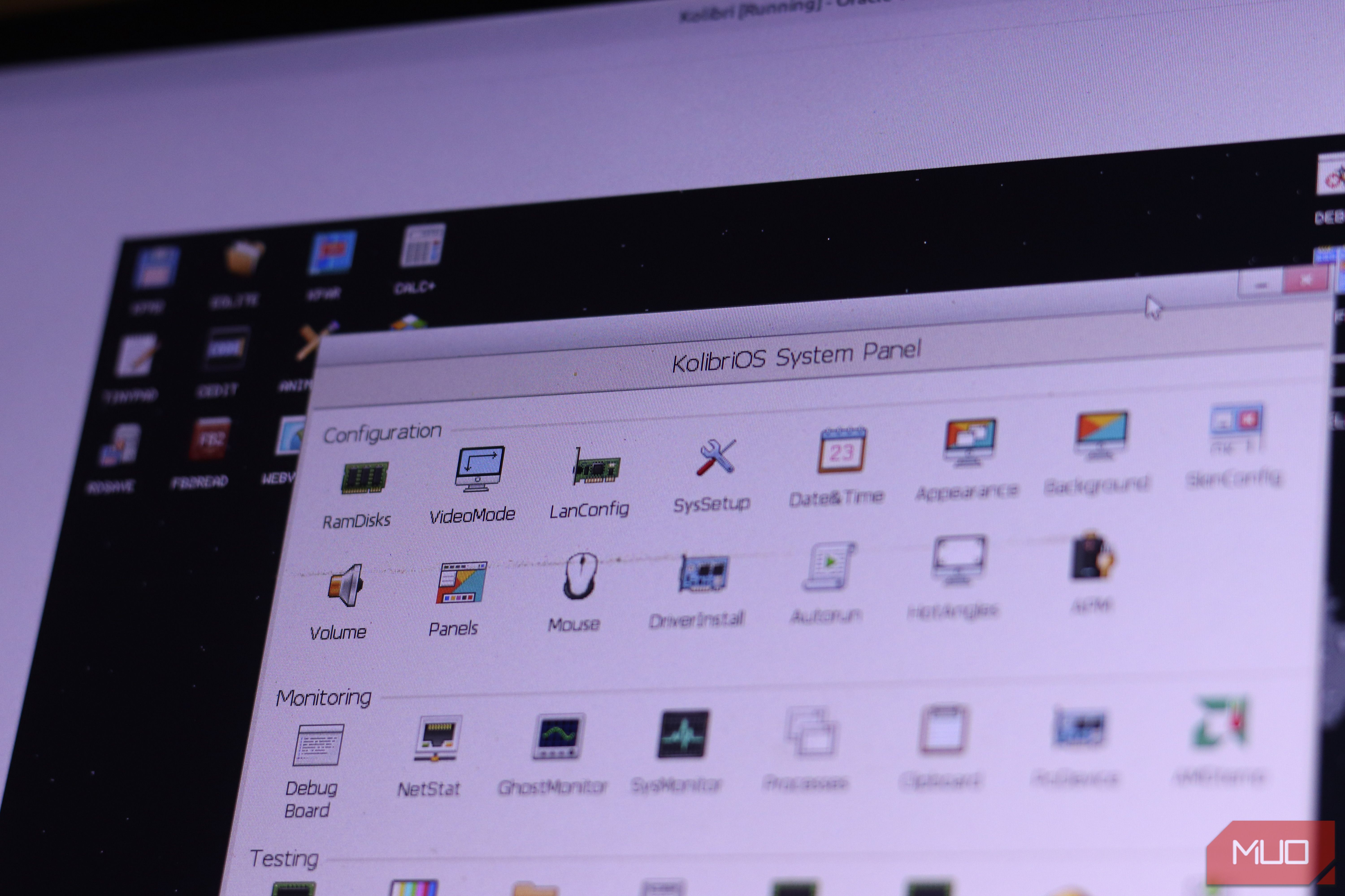 This entire operating system fits in 12 MB, and yes, it boots faster ...