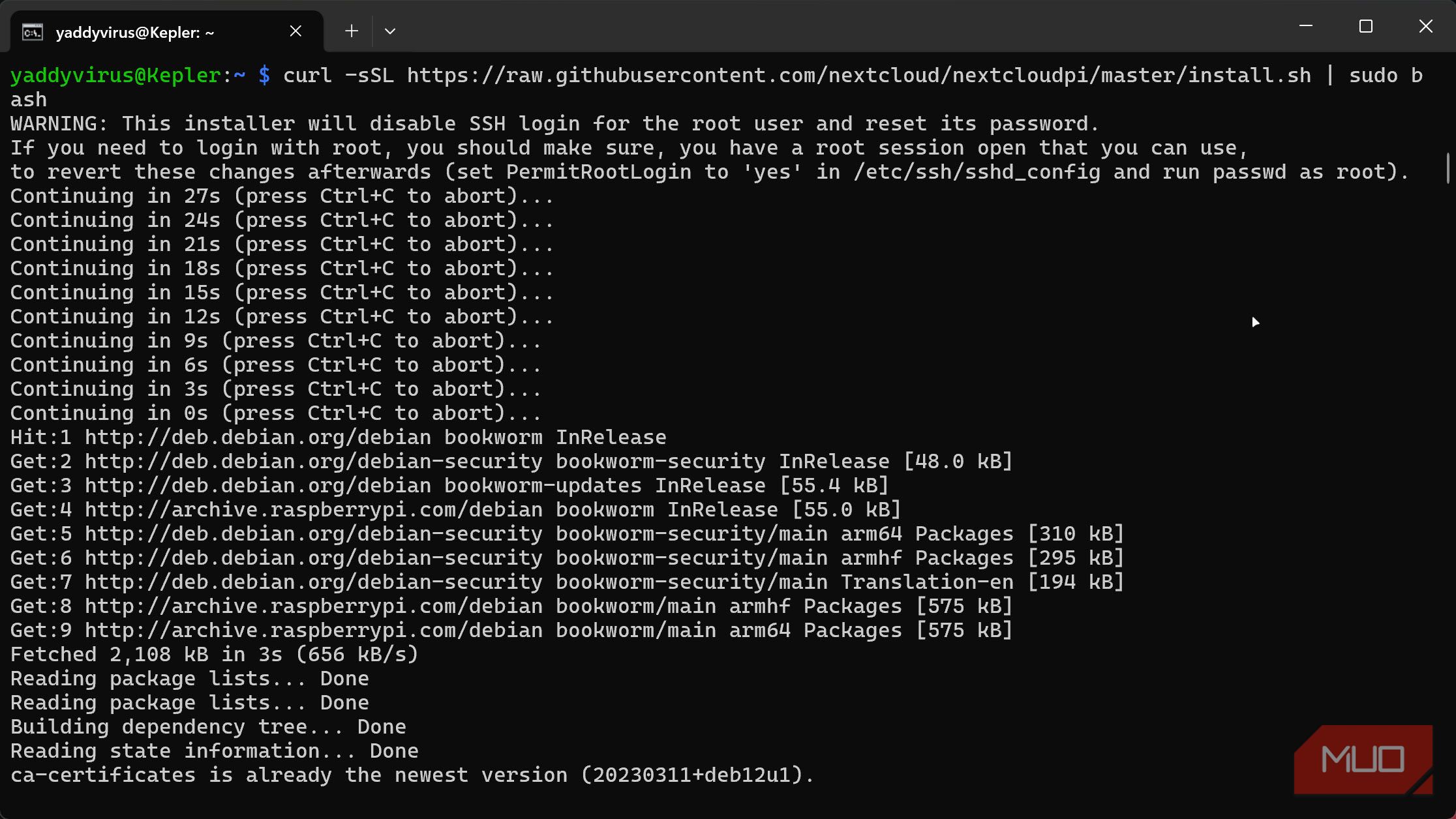 My dusty Raspberry Pi became a personal cloud after one install