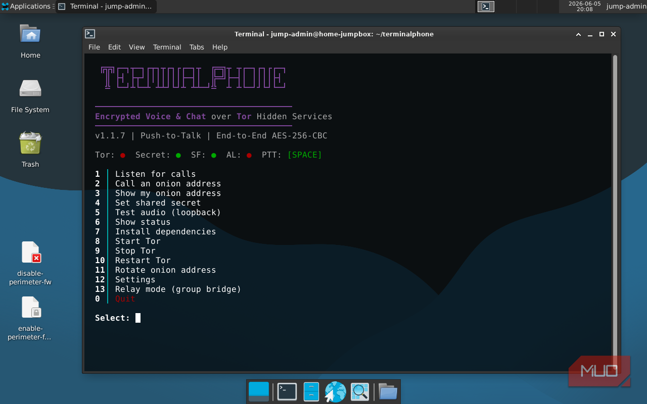 I turned my Linux terminal into a walkie-talkie that no one can track