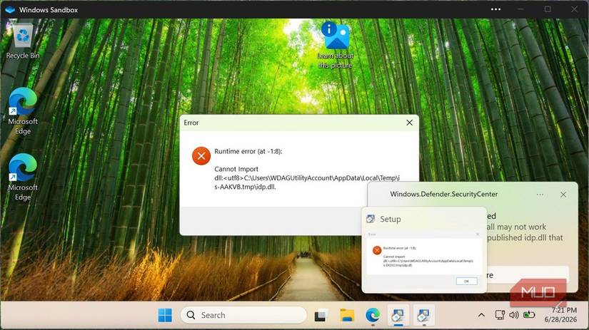 Testing new tool on WindowsSandboxRemoteSession