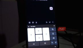 Text Editor Interface of FUTO Keyboard on an Android Smartphone