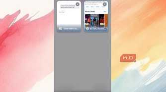 The Samsung broswer app opened and showing windows