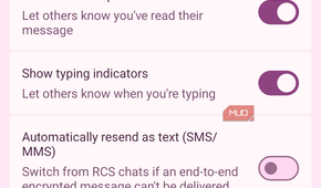 RCS chats toggle