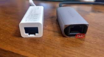 Two ethernet adapaters with dongles