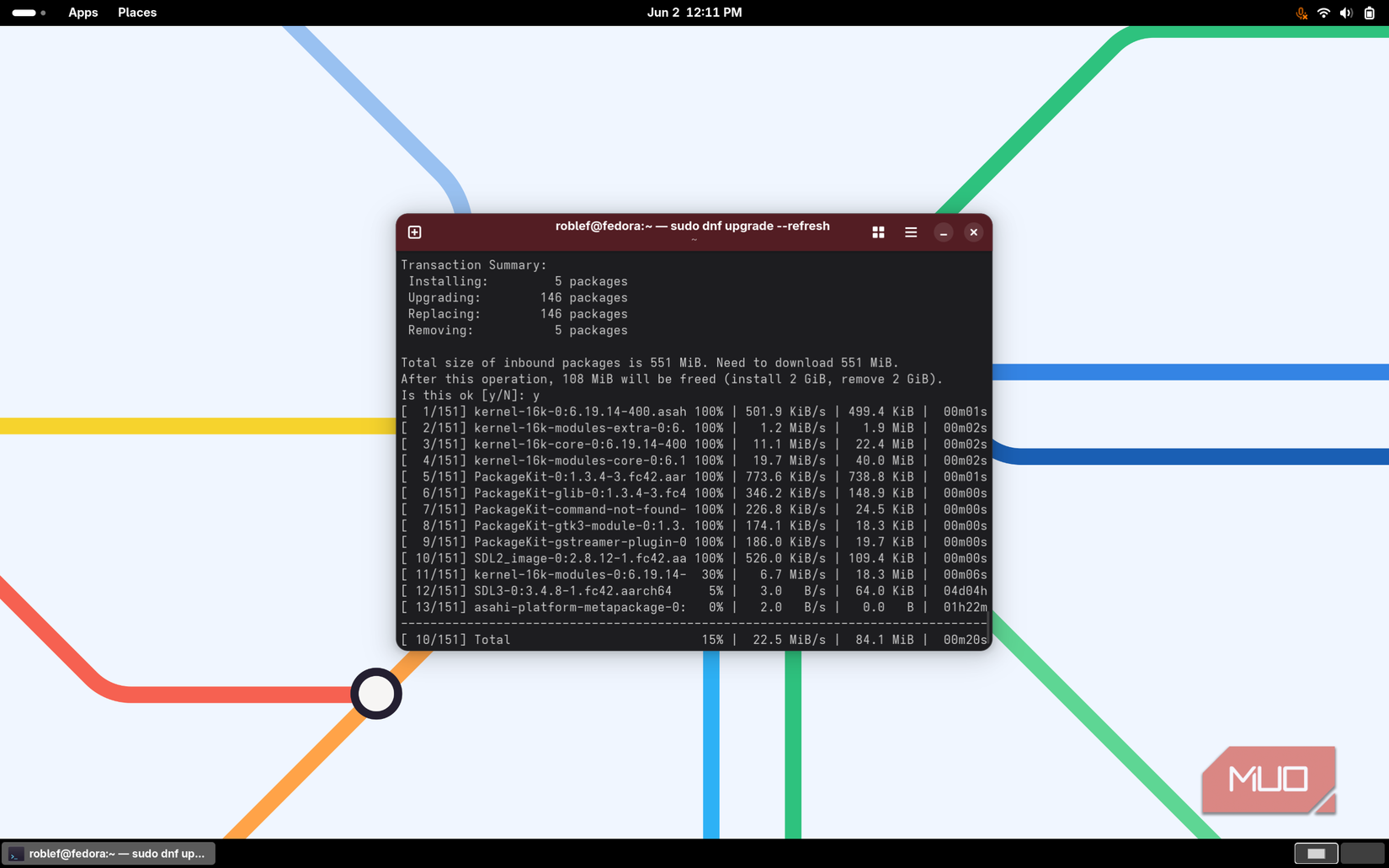I upgraded to Fedora 44 and one change made it immediately worth it