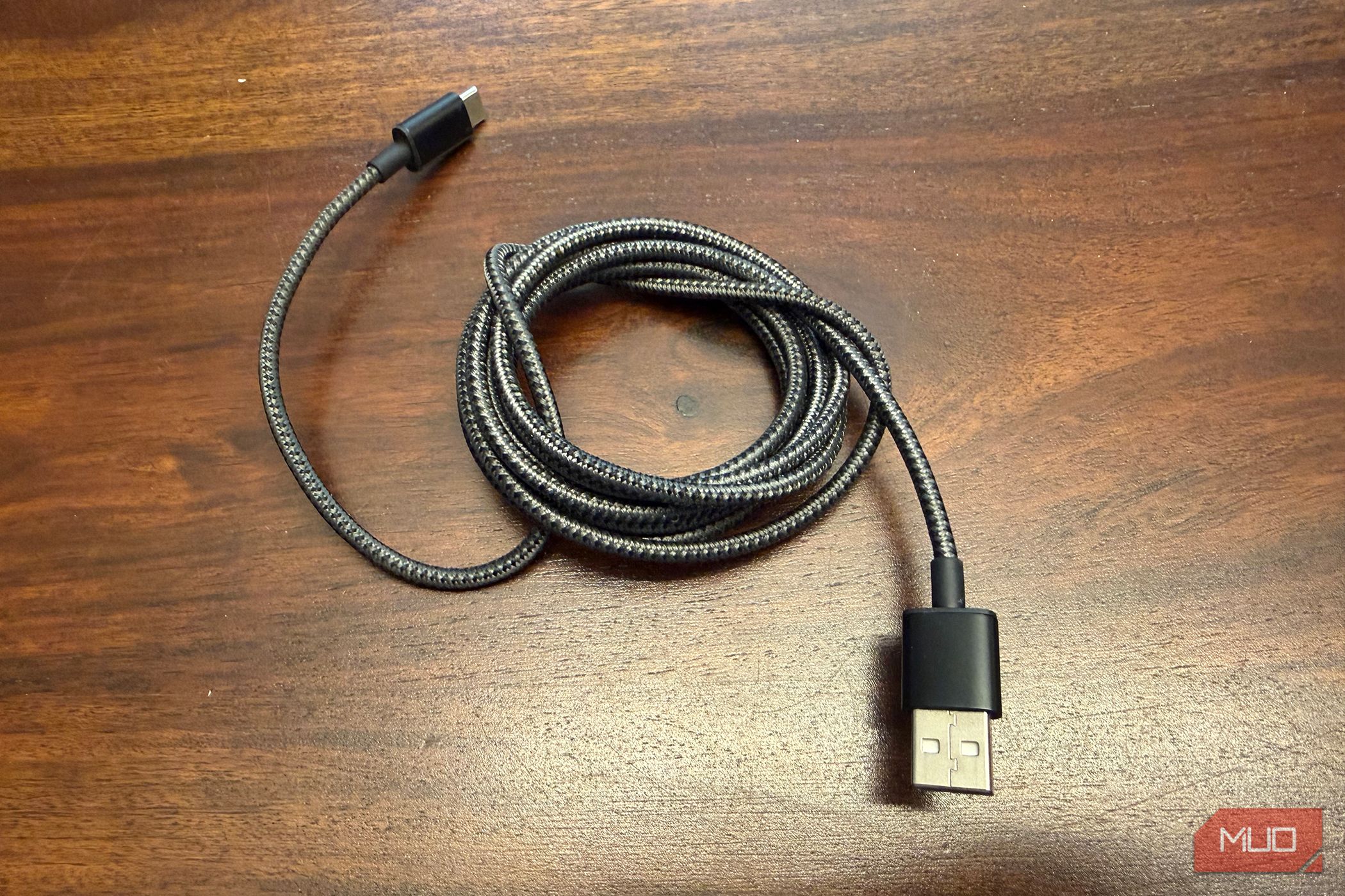usb-c to usb-a cable black