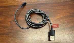usb-c to usb-a cable black