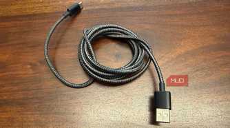 usb-c to usb-a cable black