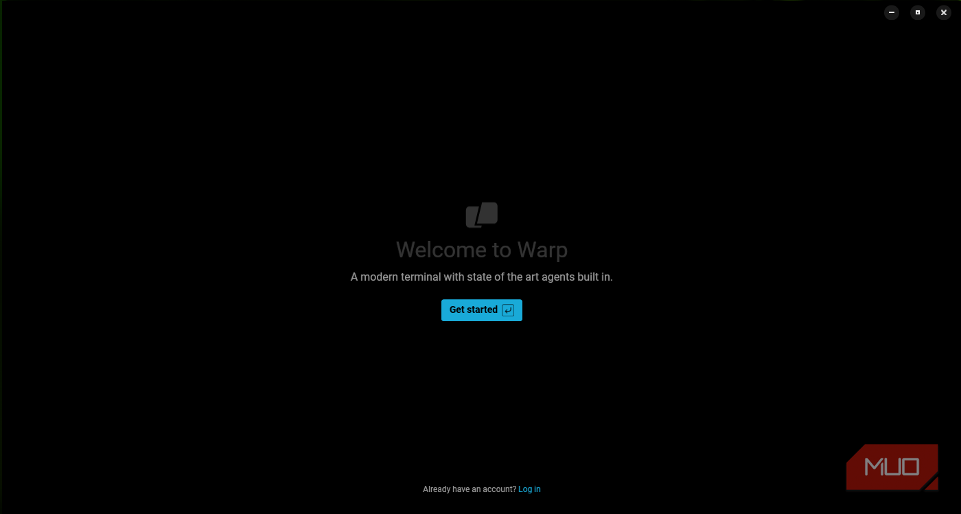 Default launch Windows for Warp