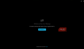 Default launch Windows for Warp