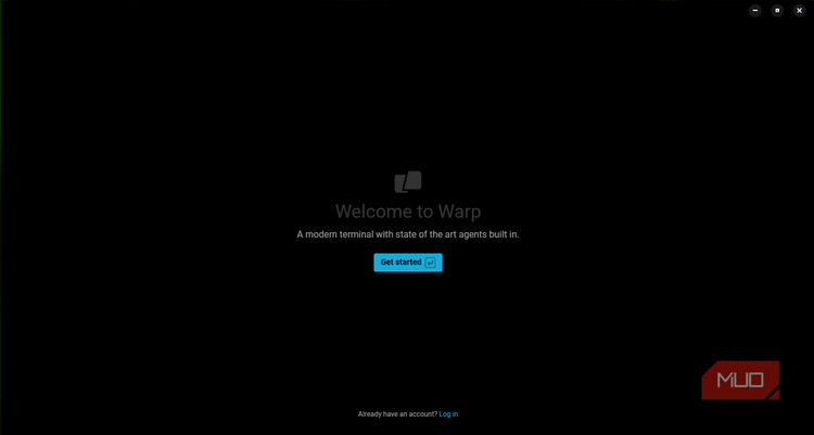 Default launch Windows for Warp