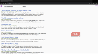 Wiby search engine results from query