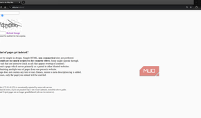 Wiby search engine submit page function for inclusion