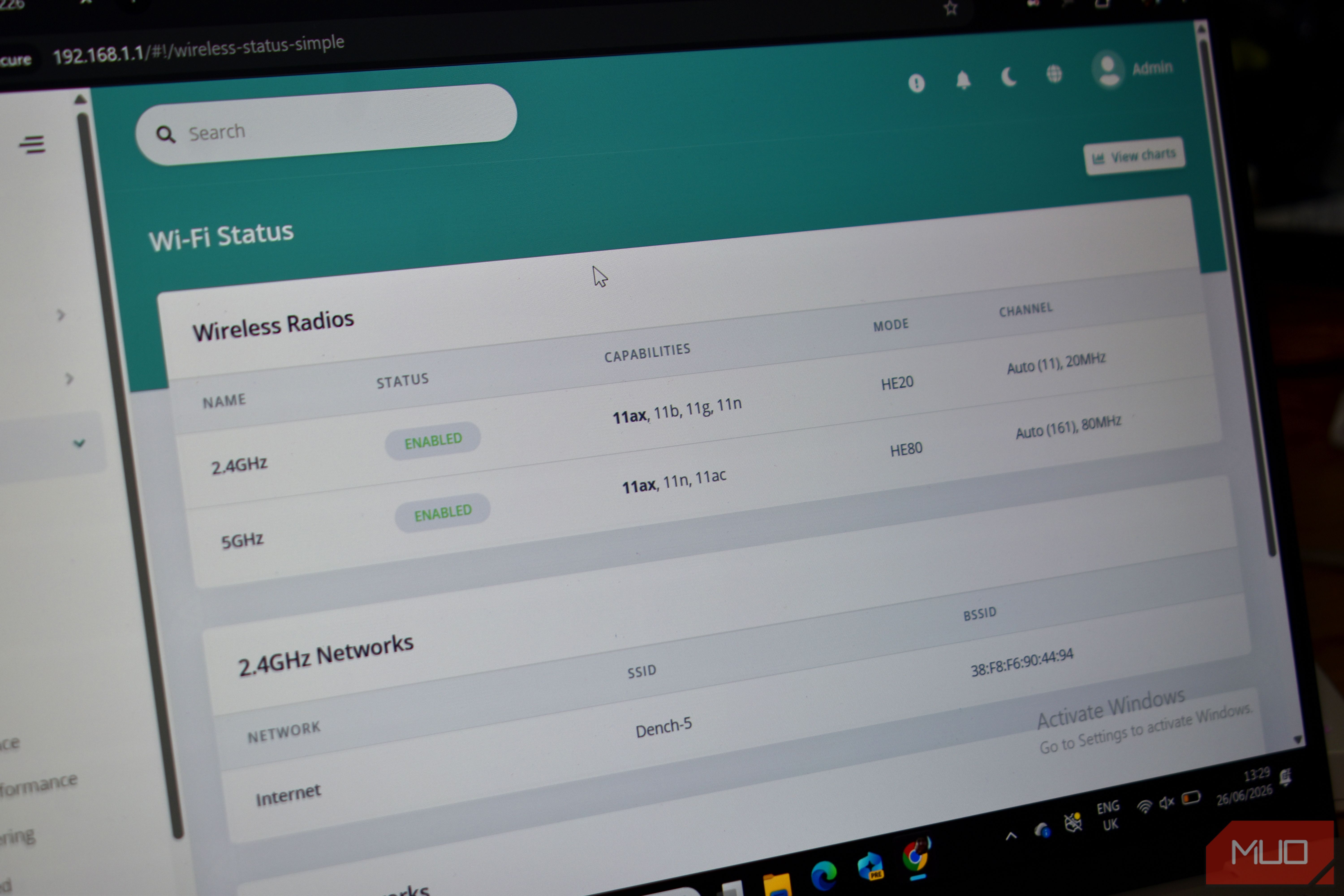 wifi channels on router with networks