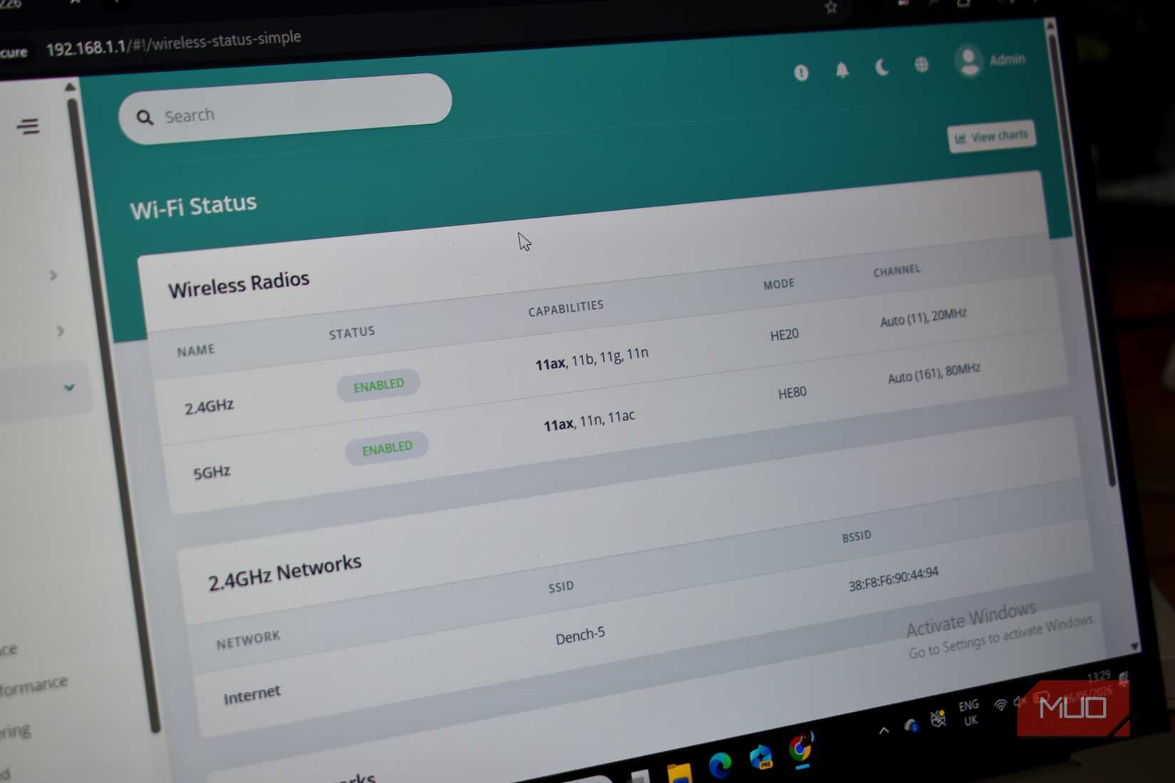 wifi channels on router with networks