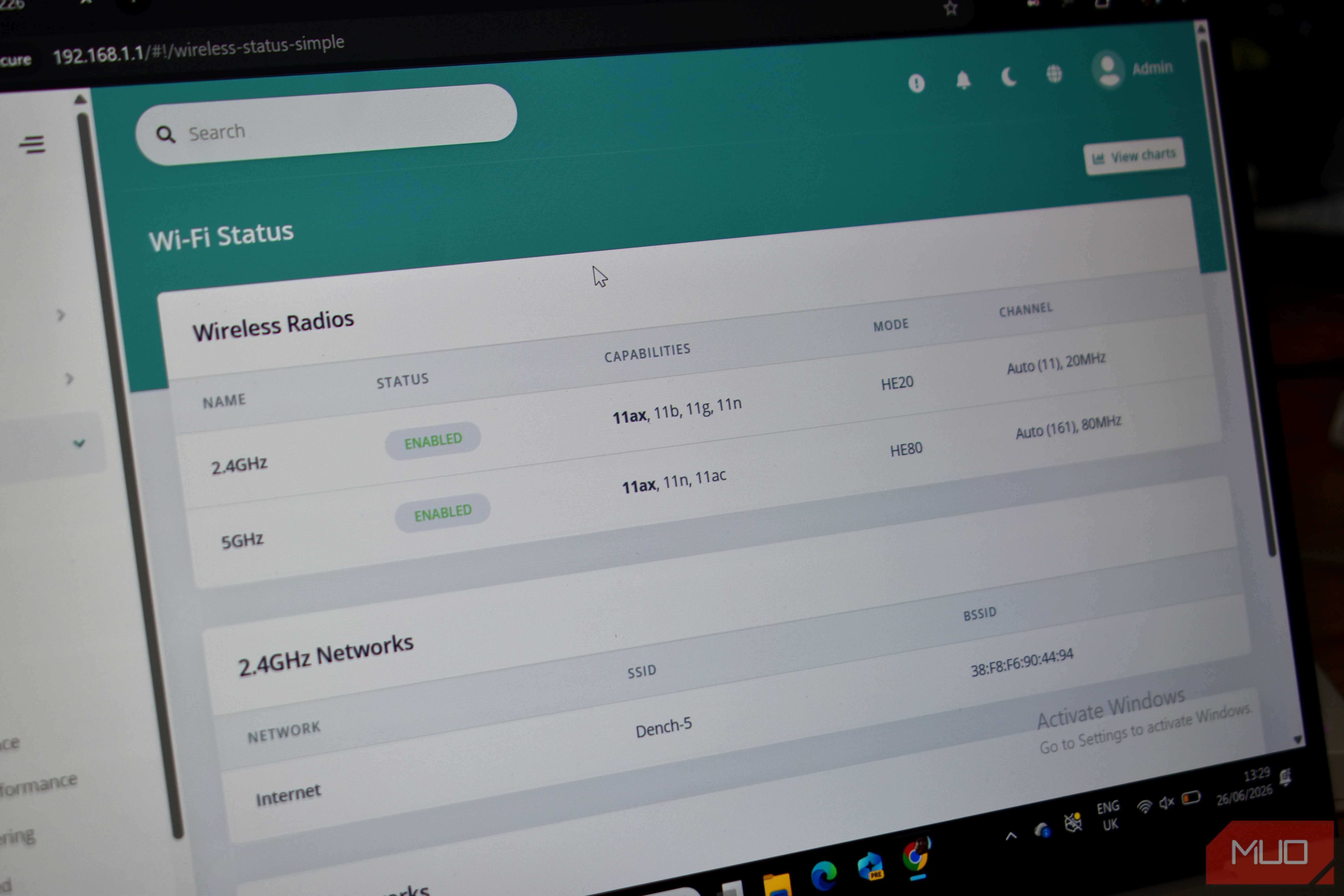 wifi channels on router with networks