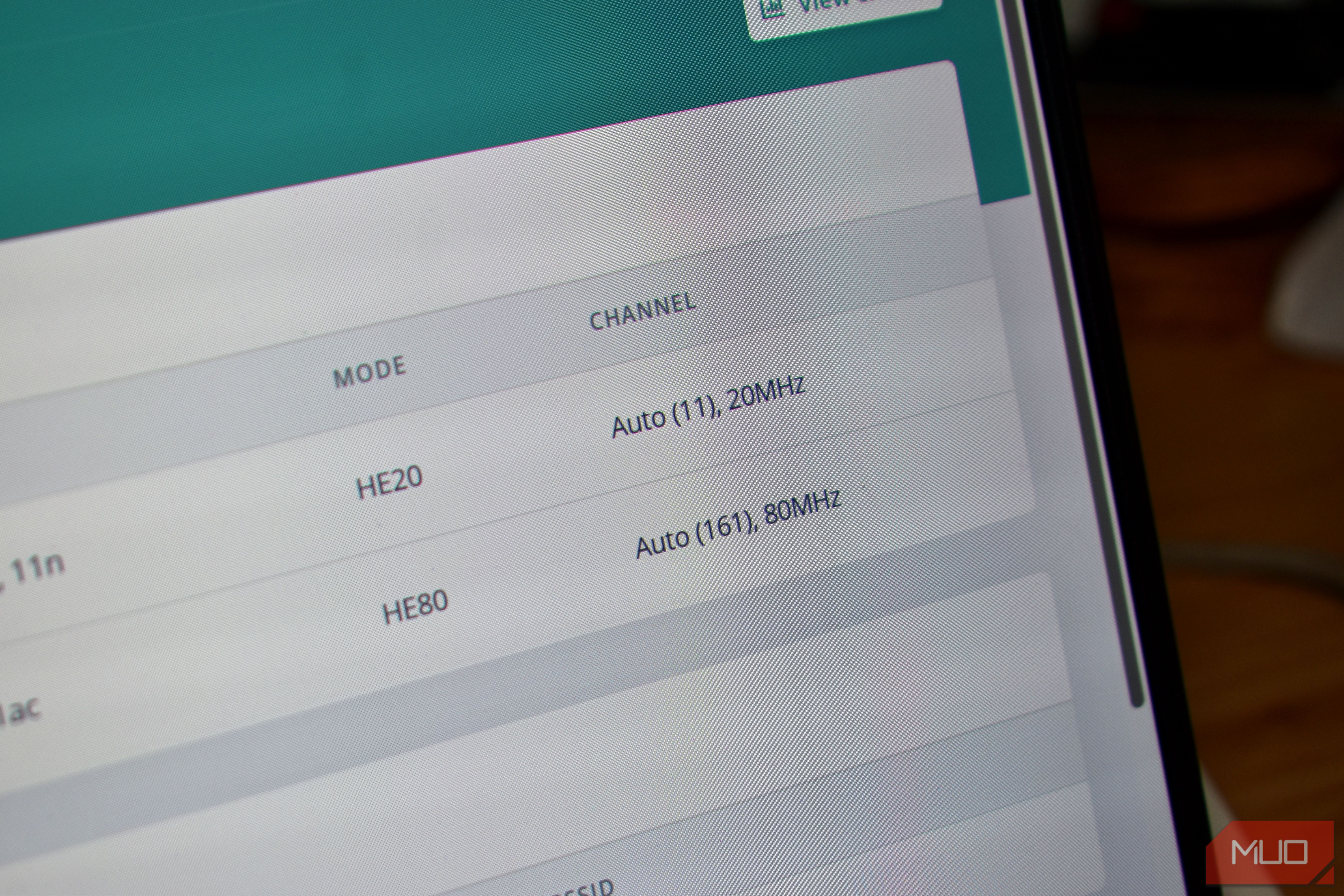 wifi channels set to auto