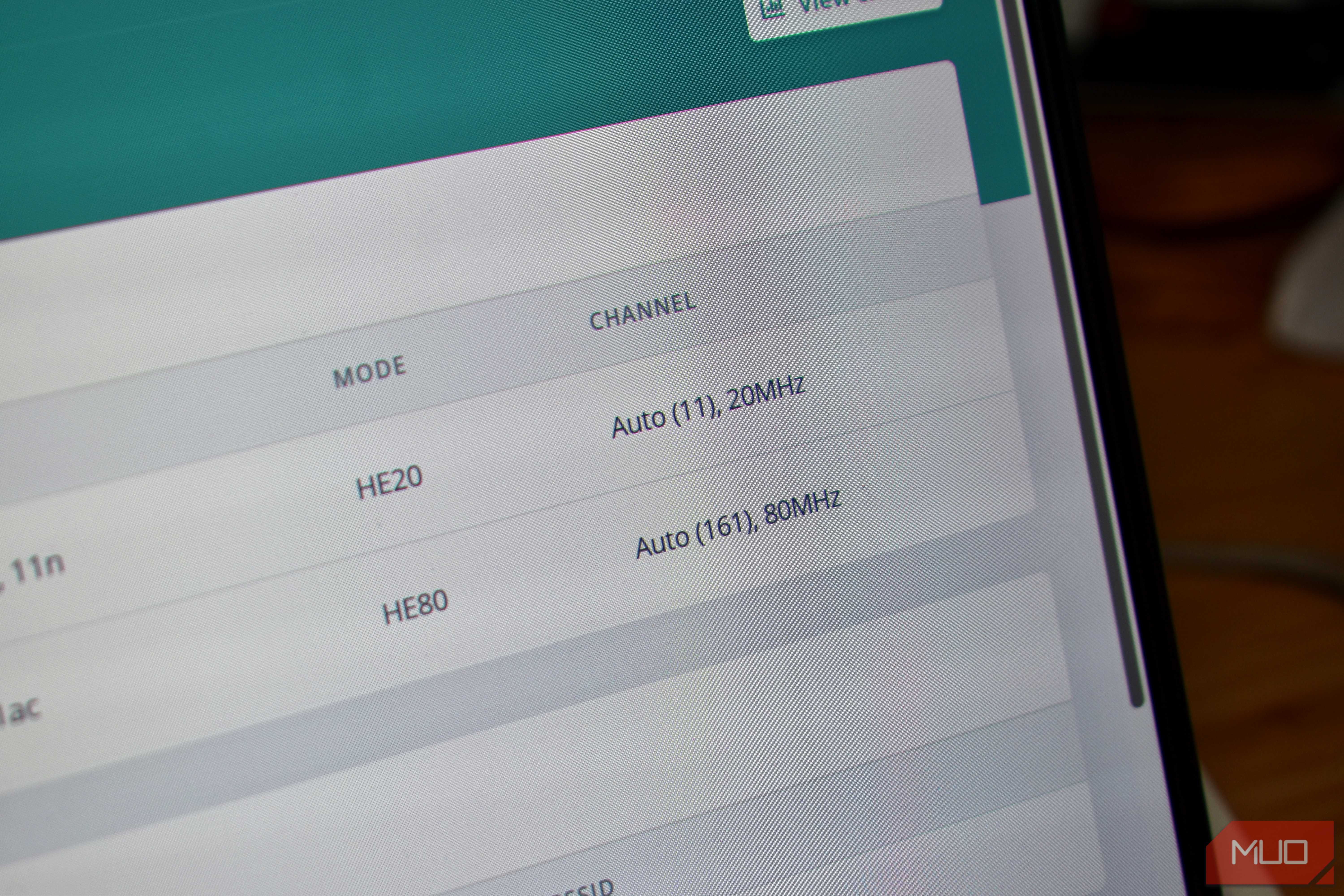 wifi channels set to auto