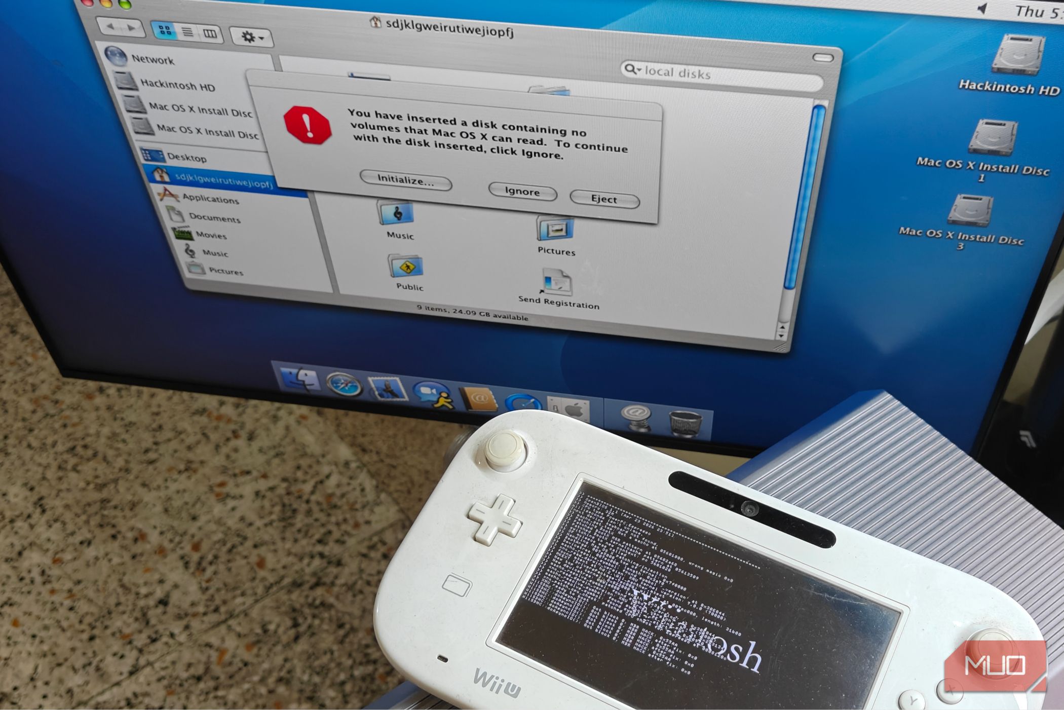 I installed macOS on a Wii U because nobody stopped me — somehow it worked