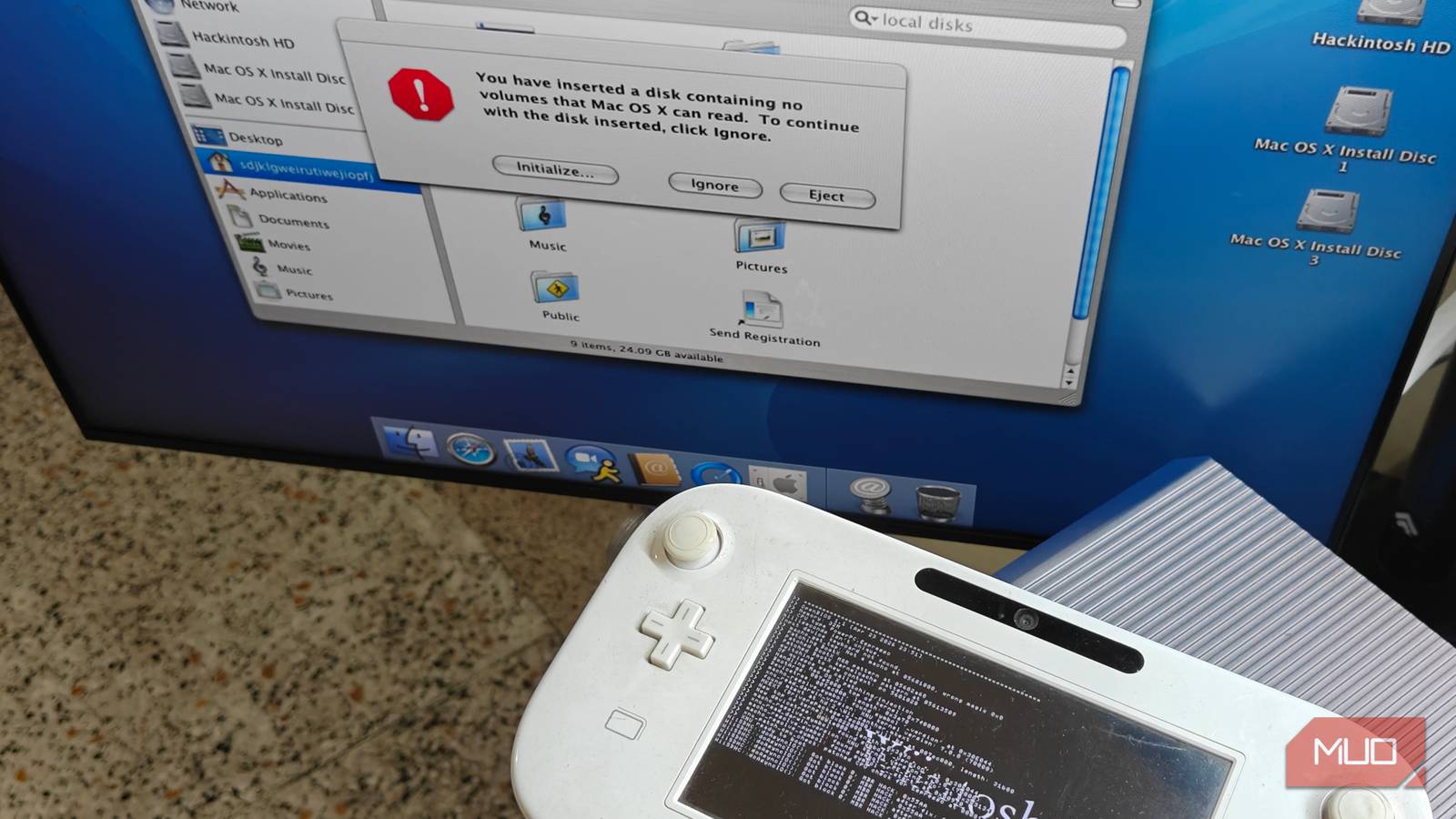 How to Run Mac OS X Natively on Nintendo Wii U