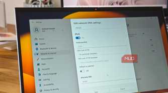 Windows 11 DNS Settings on a Asus Vivobook S 14 Flip