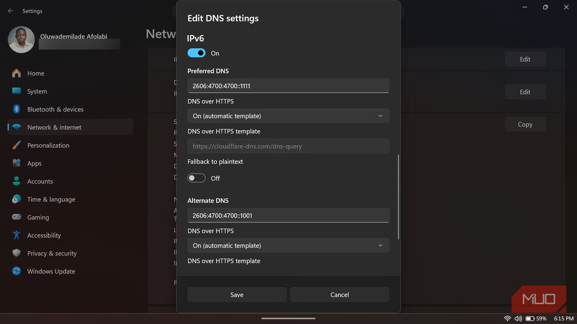 I turned on Windows 11’s DNS privacy feature, and my ISP lost one easy ...
