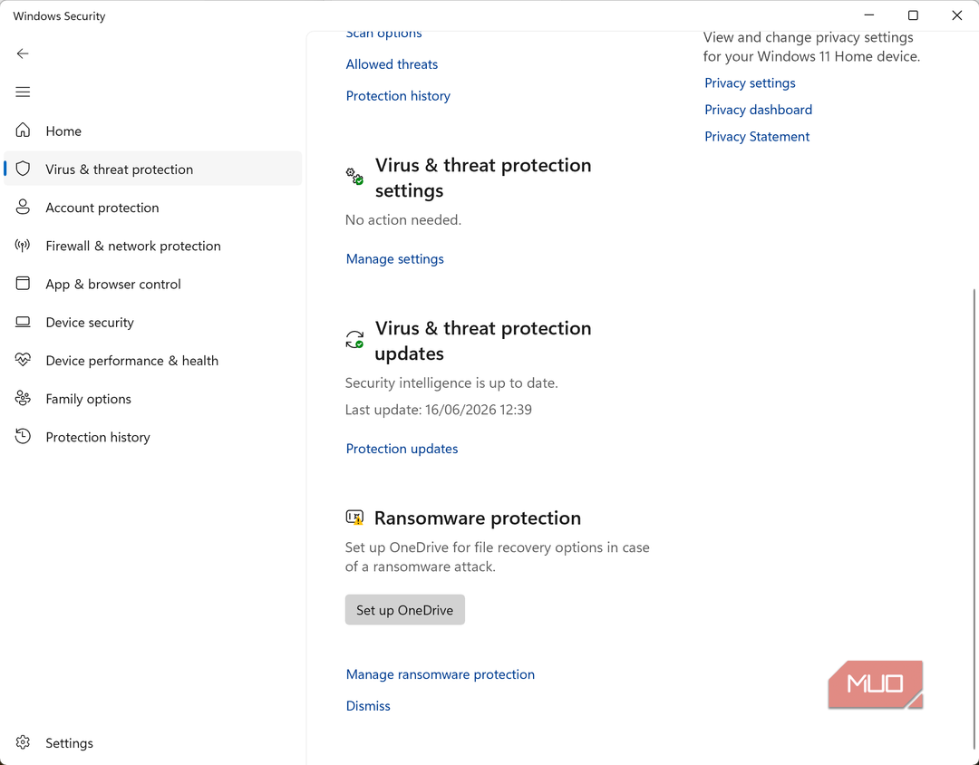 Use Windows Security 5 Windows 11 security settings I change on every new installation