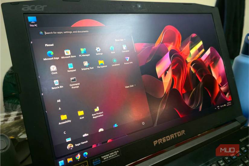 Windows 11 Start Menu hero image